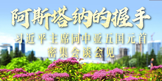 阿斯塔納的握手——習近平主席同中亞五國元首密集會談會見