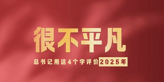 总书记用这4个字评价2025年