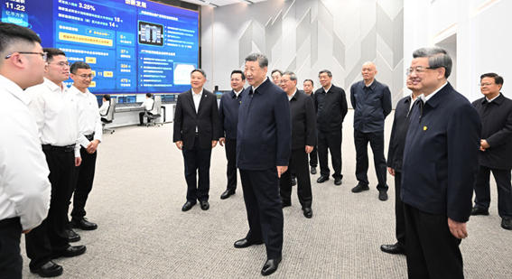 习近平在河北雄安新区考察